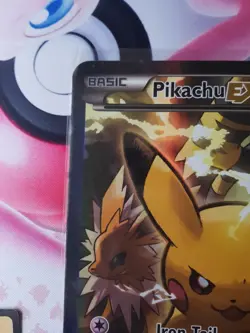Pikachu EX XY124 JUMBO CARD 20th Anniversary Promo Near Mint NM - Image 3