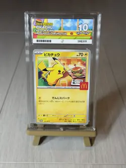 Mcdonald's Pikachu 020/M-P | Promo | Japanese Pokemon Card Ace 10 Perfect Subs - Image 1