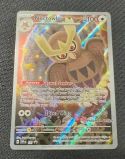 Noctowl - 141 (Pokemon Center Exclusive) 141 Sv: Scarlet & Violet Promo Cards - Image 1