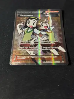 Teammates Full Art Holo Trainer XY Primal Clash 160/160 Pokemon Card TCG NM - Image 2