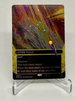 Lotus Field (0113) (Borderless) (Galaxy Foil) - Edge of Eternities - Image 1