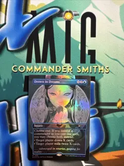 Drown in Dreams ? Borderless FOIL ? MTG NM Peach Momoko Secret Lair (1668) - Image 1
