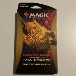 New Magic the Gathering Dungeons & Dragons Forgotten Realms Dungeon Theme - Image 1