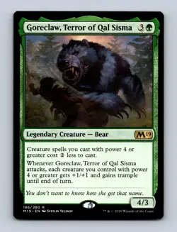 Goreclaw, Terror of Qal Sisma Core Set 2019 Non-Foil MTG NM - Image 1