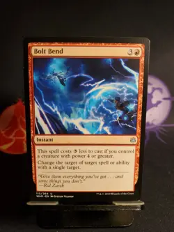 Bolt Bend War of the Spark WAR 115 Regular Uncommon Instant --BUY 3 GET 15% OFF - Image 1