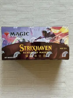 Magic the Gathering MTG - Strixhaven School of Mages Set Booster Box Sealed 630509975679 - Image 1