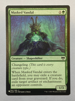 MTG - Secret Lair: Everyone's Invited - Masked Vandal - NM - Image 1
