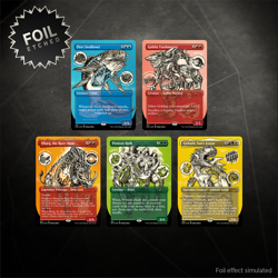 Secret Lair Monster Anatomy Etched Foil Edition MTG Magic the Gathering NIB - Image 1