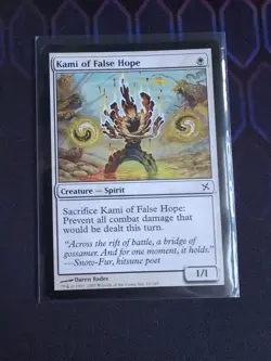 x1 MTG Kami of False Hope - Betrayers of Kamigawa - Image 1