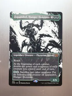 Zopandrel, Hunger Dominus #315 MTG: Phyrexia: All Will Be One - Mythic - Regular - Image 1