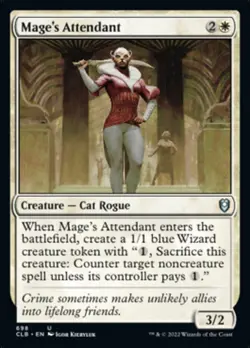 Mage's Attendant [Commander Legends: Battle for Baldur's Gate] Magic MTG - Image 1