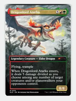 MTG: Dragonlord Atarka | Secret Lair Drop Series 1970 NM - Image 2