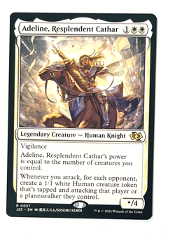 Adeline, Resplendent Cathar (Anime) R Foundations Jumpstart 57 NM - Image 1