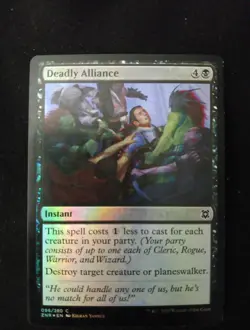 Deadly Alliance Zendikar Rising Foil - Image 1