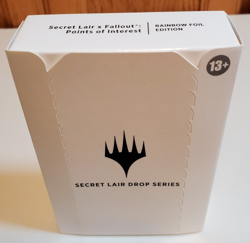 MTG Secret Lair x Fallout: Points of Interest - Rainbow Foil - Sealed - Magic - Image 2