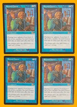 MTG SECOND CHANCE (x4) Urza's Legacy (OldManMTG 010-839) - Image 1
