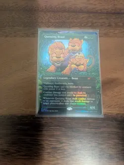 Questing Beast Foil Secret Lair Encyclopedia Of Magic Near Mint MTG - Image 1