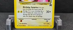2000 POKEMON PROMO BLACK STAR #24 BIRTHDAY _____'s PIKACHU-HOLO (LP-MP) - Image 4