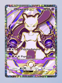 Pokemon Tcg Pocket Trade 2 Star Mewtwo ex (Read description) - Image 1
