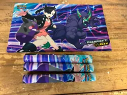 Pokemon TCG Champion's Path Marnie Playmat Lot of 4 Brand New - Image 1