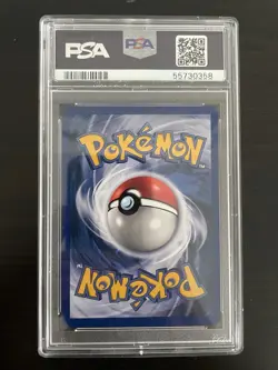 Pokemon Karte - Wasser Energie 1st Edition - Base Set - PSA 8 - 102/102 deutsch - Image 2