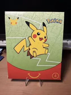 Pokemon 25th Anniversary McDonalds Promo Sealed Green Booster - Image 1