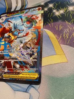 Pokemon Mega Lucario ex (Mega Evolutions 179/132) NM Special Illustration Rare - Image 5