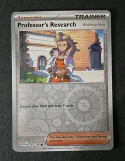 Pokemon Professor's Research Sada 155/159 Reverse Holo Journey Together - Image 1