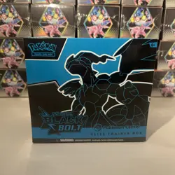 Pokemon TCG Black Bolt Elite Trainer Box ETB Pokemon Center New and Sealed - Image 1