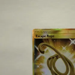 Pokemon TCG Escape Rope 163/147 Holo Secret Rare Sun & Moon Burning Shadows - Image 3