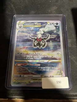 Pokemon TCG Darkrai VSTAR GG50/GG70 Crown Zenith: Galarian Gallery Holo - Image 1