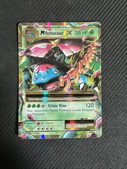M Venusaur EX 2/108 Evolutions Holo Pokemon TCG - Image 1