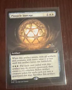 Pinnacle Starcage, Extended Art, Edge of Eternities, MTG NM - Image 1