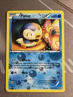 Piplup RC6/RC25 Radiant Holo Uncommon Card Pokemon Legendary Treasures(1) - Image 1