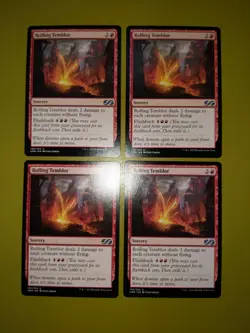 Rolling Temblor x4 Ultimate Masters 4x Magic the Gathering MTG - Image 1