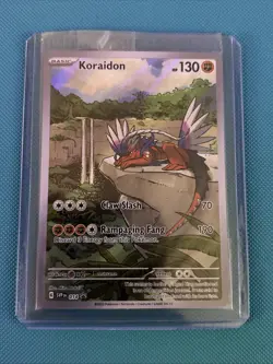 Koraidon 014 Sv: Scarlet & Violet Promo Cards Holo Sealed - Image 1