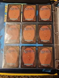 Vintage Magic The Gathering Binder Collection Card Lot MTG 1993-2003 Rares - Image 2