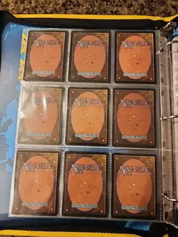 Vintage Magic The Gathering Binder Collection Card Lot MTG 1993-2003 Rares - Image 5
