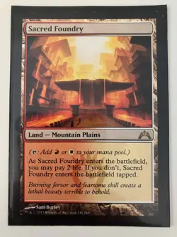 4x Sacred Foundry - Gatecrash - NM/LP - Magic the Gathering Playset - MTG - Image 3