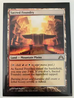 4x Sacred Foundry - Gatecrash - NM/LP - Magic the Gathering Playset - MTG - Image 5
