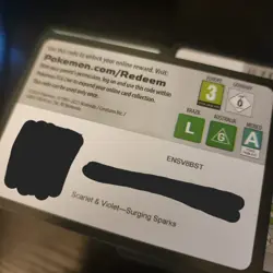 Pokemon TCG Surging Sparks Lot of (290) Redeem Code Cards *New* - Image 2