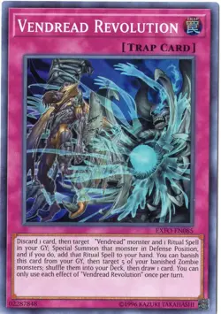 YuGiOh Card - (LP) Vendread Revolution EXFO-EN085 - Super Rare - Image 1