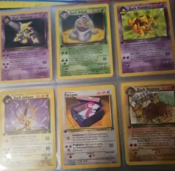(9) 1st Edition Team Rocket Base Set 1999 Pokemon Cards. Never Played With - Image 4