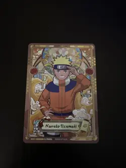 Kayou Naruto NRSA01-SP-001L5 Naruto Uzumaki SSP Trading Card English NM - Image 1