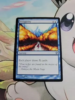 Prosperity 1x Commander 2013 NM Blue Uncommon MAGIC THE GATHERING CARD J8 - Image 1