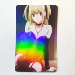 Death Note Misa Amane Sexy Doujin Waifu Girl Lewd Anime Art Goddess Card - Image 1