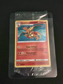 Special Delivery Charizard SWSH075 Holo Promo Card Sword&Shield Sealed - Image 1