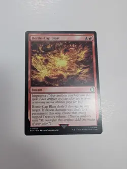 MTG - Bottle-Cap Blast - Fallout (PIP) NM/M Condition - Image 1