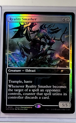 2024 MTG Magic the Gathering Store Championship Promo Foil #31 Reality Smasher - Image 1