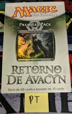 1x Avacyn Restored Intro Pack: Bound by Strength: Portuguese New Sealed Product - Image 1
